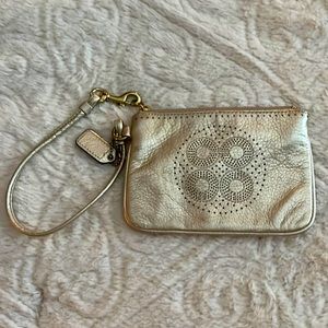 Vintage authentic coach wristlet